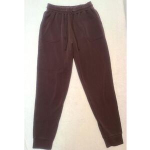 Cozy Drawstring Joggers - Deep Brown